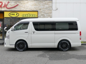ハイエースワゴン10人乗りワゴン　車中泊できる街乗り仕様車