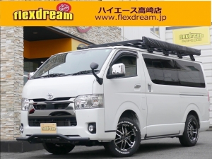 ハイエースＶディーゼル4WD　ベッドキット　ライノラック