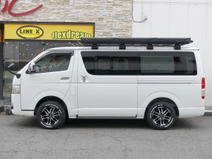 ハイエースバンディーゼル4WD　ベッドキット　ライノラック