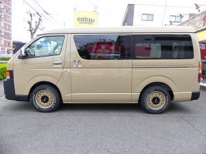 ハイエースバンディーゼル2WD　丸目換装