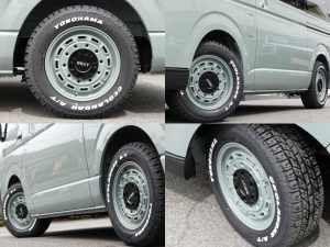 ハイエースバンディーゼル2WD　丸目換装