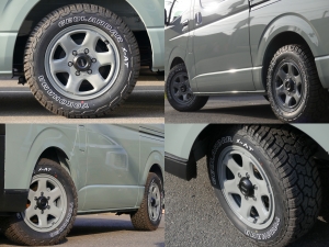 ハイエースバンディーゼル2WD　丸目換装