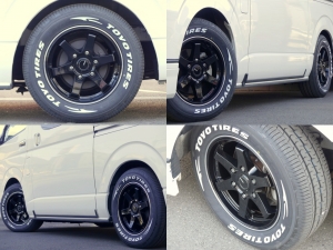 ハイエースバンディーゼル4WD　8人乗り　4ナンバー
