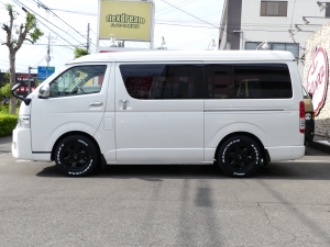ハイエースワゴンシートアレンジ施工済み