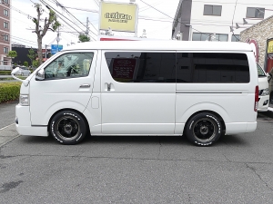 ハイエースワゴンGL　買取直販　横向きベッドキット