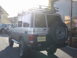 ランクル７０LINE-X　ARB　ARB4X4　リフトアップ