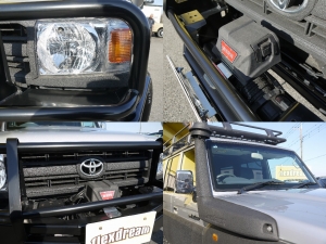 ランクル７０LINE-X　ARB　ARB4X4　リフトアップ