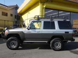 ランクル７０LINE-X　ARB　ARB4X4　リフトアップ