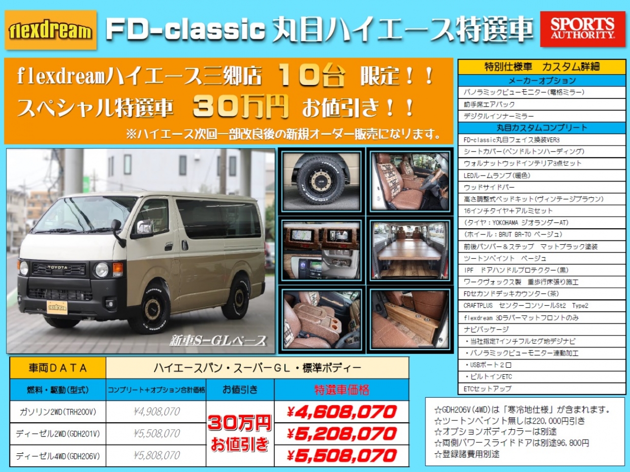 ハイエースバン