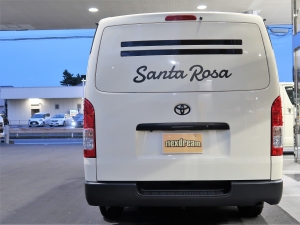 ハイエースバンヴァンライフ　vanlife　内装ウッド