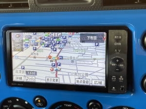 ＦＪクルーザー１オーナー　各部ブラックペイント