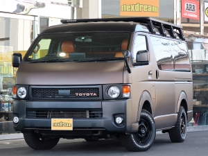 ハイエースＶ車中泊　バンライフ　VANLIFE　OVERLANDER