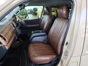 ハイエースバン丸目カスタム　アースカラーパッケージ４Ｖ６ベージュ