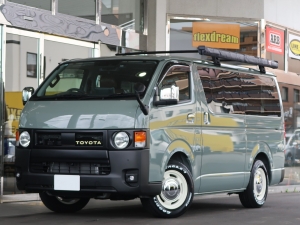 ハイエースバン丸目カスタム　アースカラーパッケージ６Ｘ３アーバンカーキ