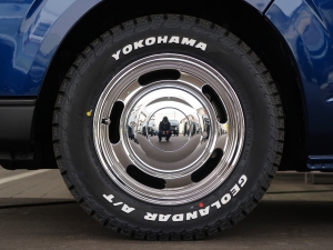 ハイエースワゴン希少ダークブルー　丸目フェイス　FDベッドキット