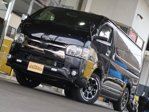 ハイエースバンハイエースバン　ダークプライム2　ベットキット