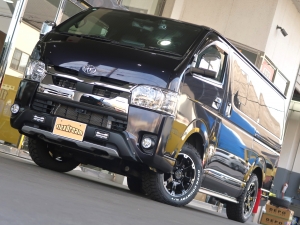 ハイエースバンハイエースバン　ダークプライム2　ベットキット