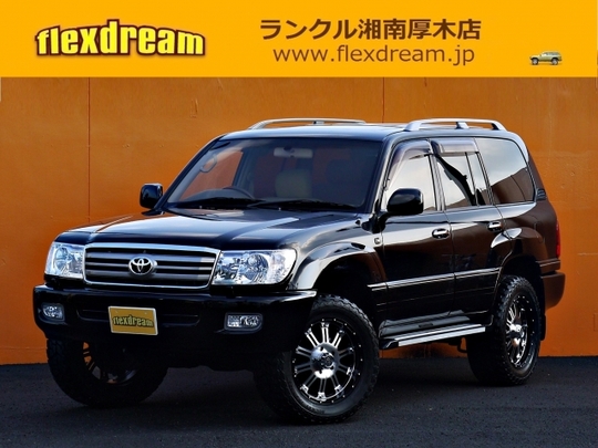 ランクル１００カスタムデモカー リフトアップ KMC:HOSS･ミッキートンプソンATZ