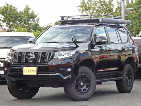ランクルプラド150系150プラド　リフトアップ　ARB4x4ルーフラック