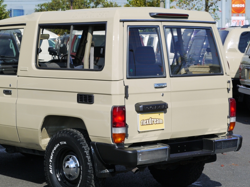 ランクル７０ZX ナローボディ ARB4x4ルーフラック カスタムカーギャラリー車両詳細｜フレックス・ドリーム