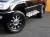 ランクル１００カスタムデモカー リフトアップ KMC:HOSS･ミッキートンプソンATZ