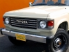 ランクル６０ＦＪ６２Ｖ　丸目換装　平ルーフ観音ドア