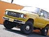 ランクル６０丸目ロールーフ換装　ＦＪ６２Ｇ　マスタードイエロー