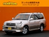 ランクル１００背面レス　本革シート　マルチレス　ウッドコンビハンドル