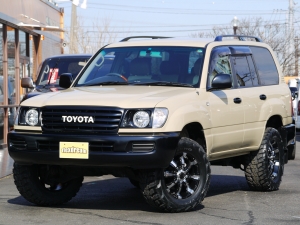 ランクル１００5速オートマ車　丸目　ベージュ