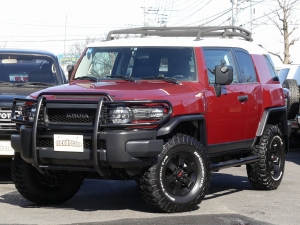 ＦＪクルーザーワインレッド　2インチアップ　トレイル仕様