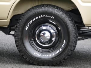 ランクル６０オートマ車　ベージュ　角目　ロールーフ　ノーマル車高