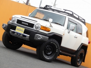 ＦＪクルーザー2インチリフトアップ　JAOS砲弾マフラー