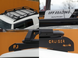 ＦＪクルーザー2インチリフトアップ　JAOS砲弾マフラー