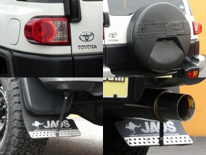 ＦＪクルーザー2インチリフトアップ　JAOS砲弾マフラー