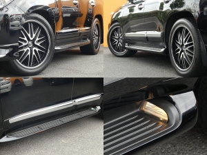 ランクル２００ZX　マフラー　22インチホイール　エアロ