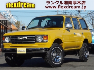 ランクル８０メモリアルパッケージ　丸目換装　メッキルーフレール