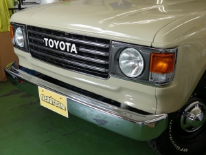 ランクル８０丸目換装クラシックコンプリート　レトロな一台