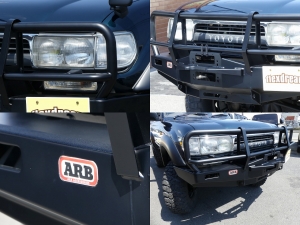 ランクル８０5インチリフトアップ　ARBウィンチパー　AARシート