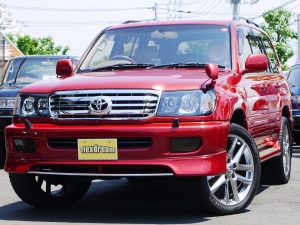 ランクル１００LX570仕様22インチ　LX仕様LEDテールなどカスタム済み　