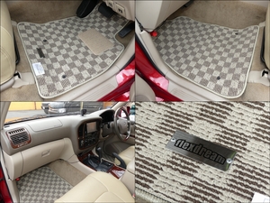 ランクル１００LX570仕様22インチ　LX仕様LEDテールなどカスタム済み　