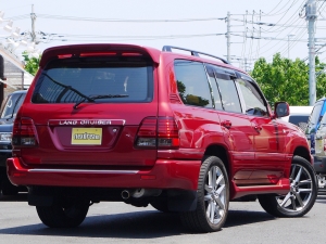 ランクル１００LX570仕様22インチ　LX仕様LEDテールなどカスタム済み　