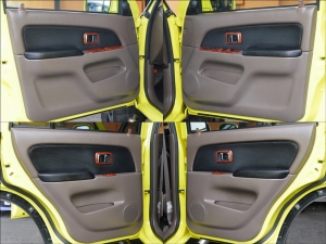 ハイラックスサーフウッドコンビハンドル　シートカバー