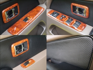 ハイラックスサーフウッドコンビハンドル　シートカバー
