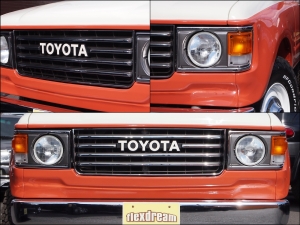 ランクル８０丸目フェイス換装　クラシックコンプリート　PENDLETONコラボ