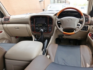 ランクル１００ランクル100　マニュアル換装　VX-LTD