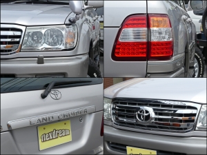 ランクル１００ランクル100　マニュアル換装　VX-LTD