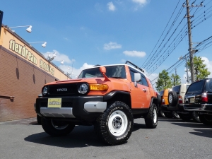 ＦＪクルーザーFJクルーザー　オレンジツートン　2インチアップ