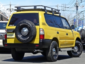 ランクルプラドVZJ95プラド　丸目換装クラシックスタイルカスタム