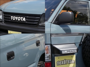 ランクルプラドLandcruiser PRADO FD-classic 丸目換装カスタム