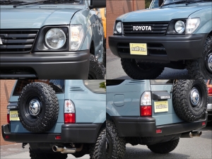 ランクルプラドLandcruiser PRADO FD-classic 丸目換装カスタム